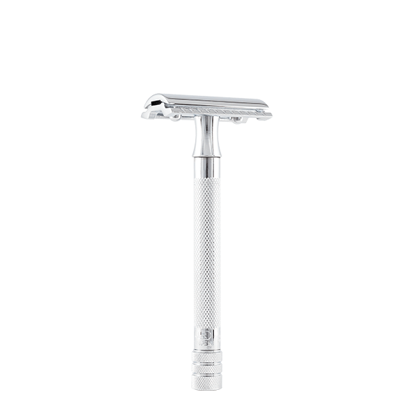 Safety razor 23C | lang handgreep | verchroomd