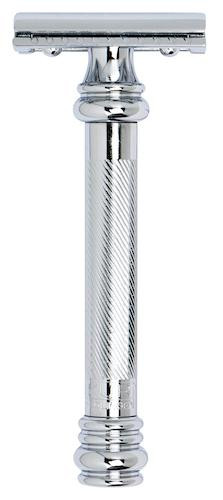 Safety razor 38C BARBER POLE | lang handgreep | verchroomd