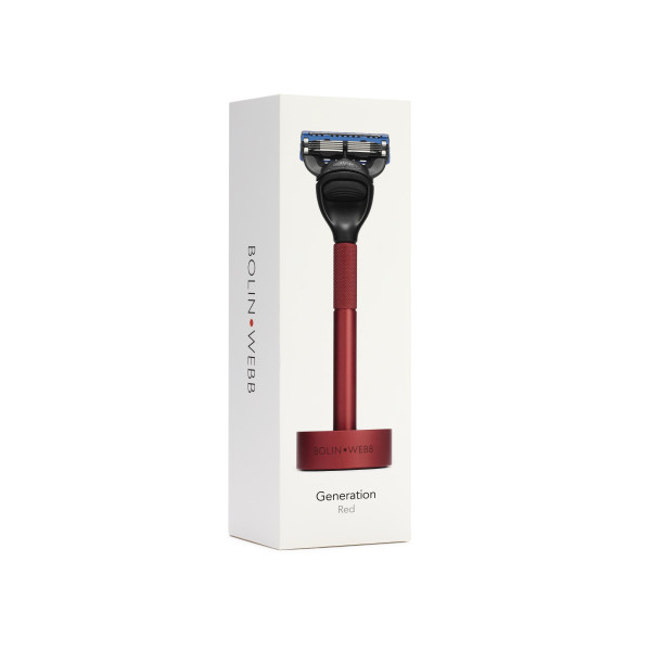 Generation Razor-Set Graphite | Set avec rasoir et stand