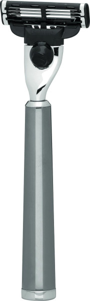 Scheermes | Gillette® Mach3® | Metalen titanium verfijnd "Serie Premium Design NEW YORK"