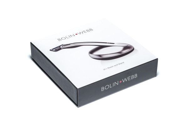 X1 Argent Black Geschenkset | Scheermes & Etui