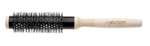 Wooden Therman Brush 24 mm - Haarborstel - Ronde borstel