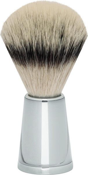 Erbe Blaireau de rasage Synthetik Métal brillant affiné "Premium Design NEW YORK"