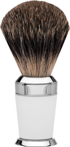 Erbe Scheerkwast dassenhaar kostbare hars wit "Premium Design PARIS" scheerkwast