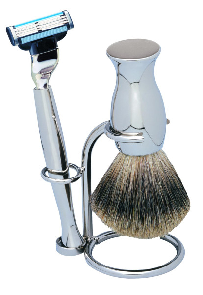 Rasage Set plaqué, 3 pièces, Gillette Mach3
