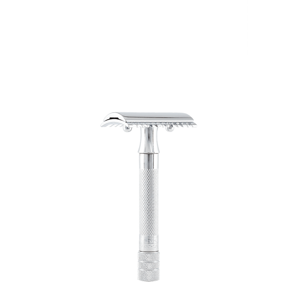 Safety razor 5c | korte handgreep | verchroomd