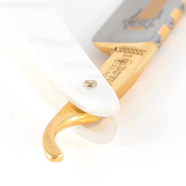 Razor droits 5/8" carbon | Solingen Acrylique de Nacre