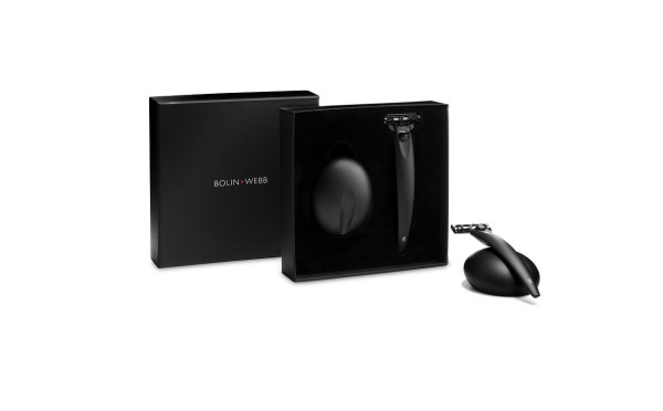 R1 Matte Geschenkset met scheermes en houder