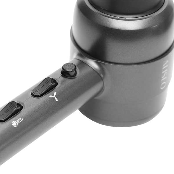 Aliseo CHROMOSOME 1800 Sèche-cheveux Détail du panneau de commande