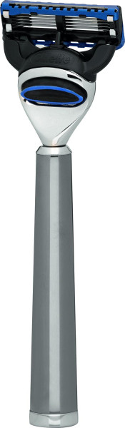Scheermes | Gillette® Fusion™| Metalen titanium verfijnd "Serie Premium Design NEW YORK".
