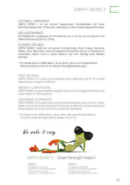 Adhésif salle de bain BOND EARTH