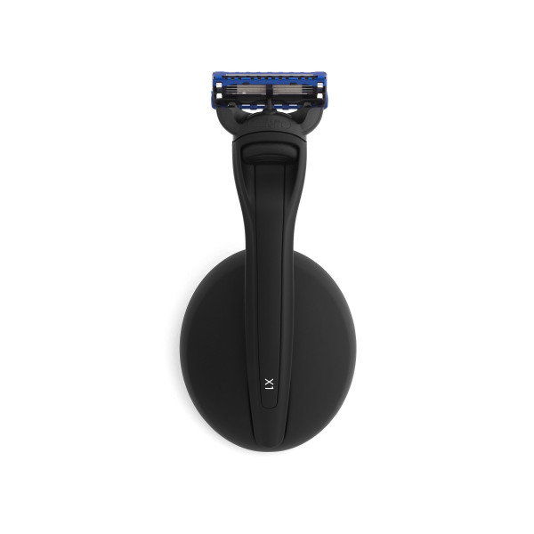 X1 Matte Black | Set avec rasoir et stand