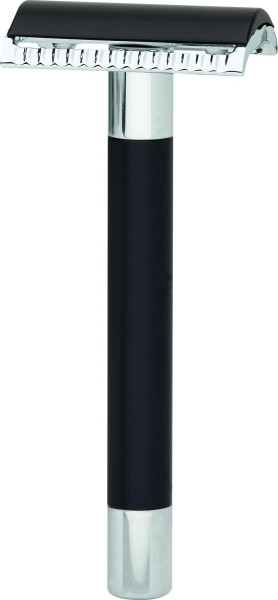 Erbe Safty Razor Tradition-Aluminium zwart uit de scheerserie "Erbe Premium Design Berlin"