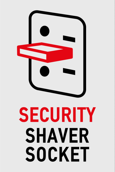 Premium Smart 1600 Shaver - Haardroger met muurbeugel en Schuko-aansluiting