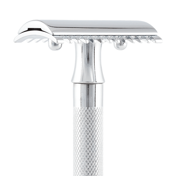 Safety razor 5c | korte handgreep | verchroomd