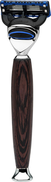 Rasoir | Gillette® Fusion™| Bois de wengé "Serie Premium Design MILANO"